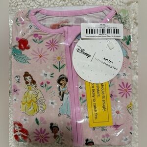 Little Sleepies OG Princess bamboo zippy